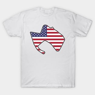 Laguna Seca Raceway [flag] T-Shirt